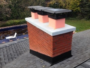 home improvement contractor chimney project